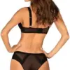 Obsessive Amoria Conjunto Lingerie Sexy Preto XS/S