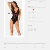 Obsessive Amoria Teddy Sexy XS/S