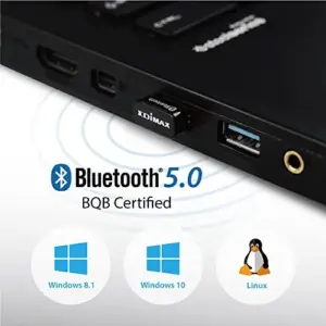 Edimax BT-8500 Adaptador Bluetooth 5.0 3 Mbit/s Preto