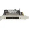 Startech.com PEX10GSFP4I Placa de Rede Fibra Ótica 20000 Mbit/s Preto