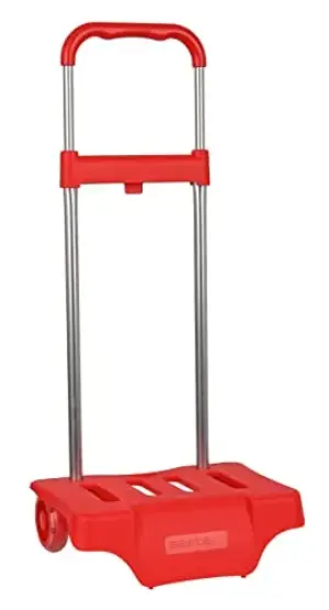 Safta Carro Porta Mochilas Escolares Vermelho