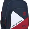 Safta Mochila Escolar com Rodas F.C. Barcelona Azul