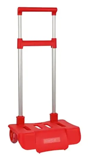 Safta Trolley Alumínio Vermelho Dobrável