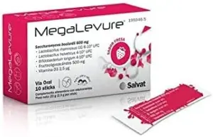 Salvat Megalevure Probiotico 10 Saquetas Morango