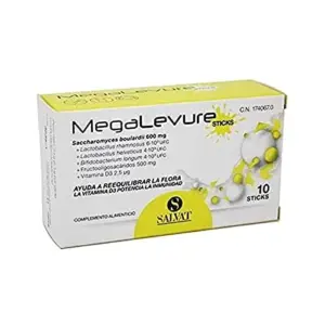 Salvat Megalevure Probiotico Banana 10 Saquetas