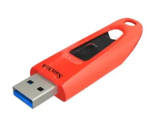 SanDisk Ultra 64GB USB 3.0 Vermelho