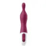 Satisfyer A-mazing 1 Vibrador ponto a Silicone Berry