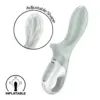 Satisfyer Air Pump Booty 3 Vibrador Anal Inflável até 15mm Silicone Greygreen