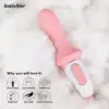 Satisfyer Air Pump Booty 5+ Vibrador Anal Inflável Rosa