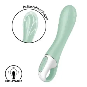 Satisfyer Air Pump Vibrador 3 Gelo Silicone Menta