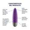 Satisfyer Bala Vibratória Ultra Power Roxo