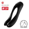 Satisfyer Bastão de Dedo Vibrador Preto