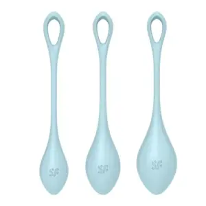 Satisfyer Bolas de Kegel Yoni Power 2 3cm Azul