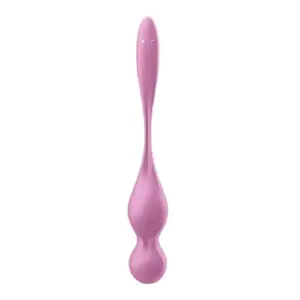 Satisfyer Bolas Vibratórias de Kegel Rosa 73g com Aplicativo