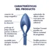Satisfyer Bullseye Anel Vibrador Azul