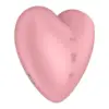 Satisfyer Cardíaco Cutie 2 em 1 Silicone Rosa