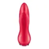 Satisfyer Connect Plugue Rotador Vibratório Silicone Vermelho