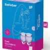 Satisfyer Copo Menstrual Silicone 15 + 20ml Lilás