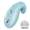 Satisfyer Dipping Delight Vibrador Lay-On Azul
