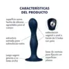 Satisfyer Double Ball-R Silicone Azul Função Estimuladora