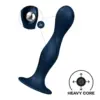 Satisfyer Double Ball-R Silicone Azul Função Estimuladora