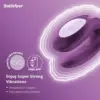 Satisfyer Double Joy Vibrador Casal Ruthro Silicone