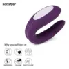 Satisfyer Double Joy Vibrador Casal Ruthro Silicone