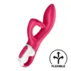 Satisfyer Embrace Me Vibrador Punto G Recarregável Silicone Vermelho