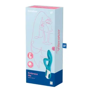 Satisfyer Embrace Me Vibrador Punto G Turquesa