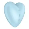Satisfyer Estimulador e Vibrador Cardíaco Azul Silicone Medic