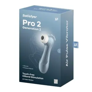 Satisfyer Estimulador Pro 2 Vibrador 11 Intensidades Silicone Azul