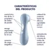 Satisfyer Estimulador Pro 2 Vibrador 11 Intensidades Silicone Azul