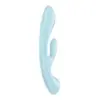 Satisfyer Estimulador Vibrador Triple Oh Hybrid Azul