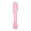 Satisfyer Estimulador Vibrador Triple Oh Hybrid Rosa