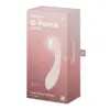 Satisfyer G-force Estimulador Vibrador G-spot Bege