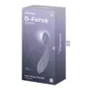 Satisfyer G-Force Vibrador G-spot 5 velocidades Silicone Violeta