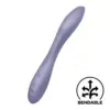 Satisfyer G-spot Flex 2 Vibrador 2 motores Silicone Roxo