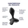 Satisfyer Game Changer Plug Vibrador Recargável Silicone Preto