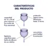Satisfyer Gota Copo Menstrual Silicone Roxo