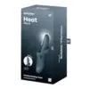 Satisfyer Heat Flex 4 Vibrador 12 Vibrações Silicone Cinza