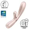 Satisfyer Hot Lover Vibrador Recarregável Silicone Prateado