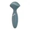 Satisfyer Mini Wand Vibrador Recarregável Silicone Cinza