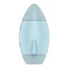 Satisfyer Mission Control Vibrador Impulso Duplo 12 Programas Silicone Azul