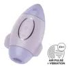 Satisfyer Mission Control Vibrador Impulso Duplo Silicone Lilac