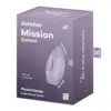 Satisfyer Mission Control Vibrador Impulso Duplo Silicone Lilac