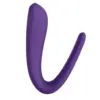 Satisfyer Partner Vibrador de Casal Recarregável Silicone Roxo