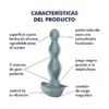 Satisfyer Plug Anais Silicone Prata Estimulação