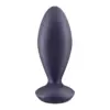 Satisfyer Plugs Anais Silicone Recarregável Roxo Controlável Bluetooth