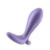 Satisfyer Plugs Anais Silicone Roxo Controlado Bluetooth