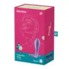 Satisfyer Plugs Anais Silicone Roxo Controlado Bluetooth